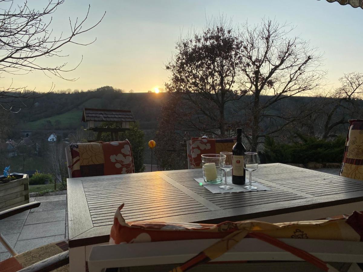 Ferienwohnung Im Vorbachtal Niederstetten ภายนอก รูปภาพ